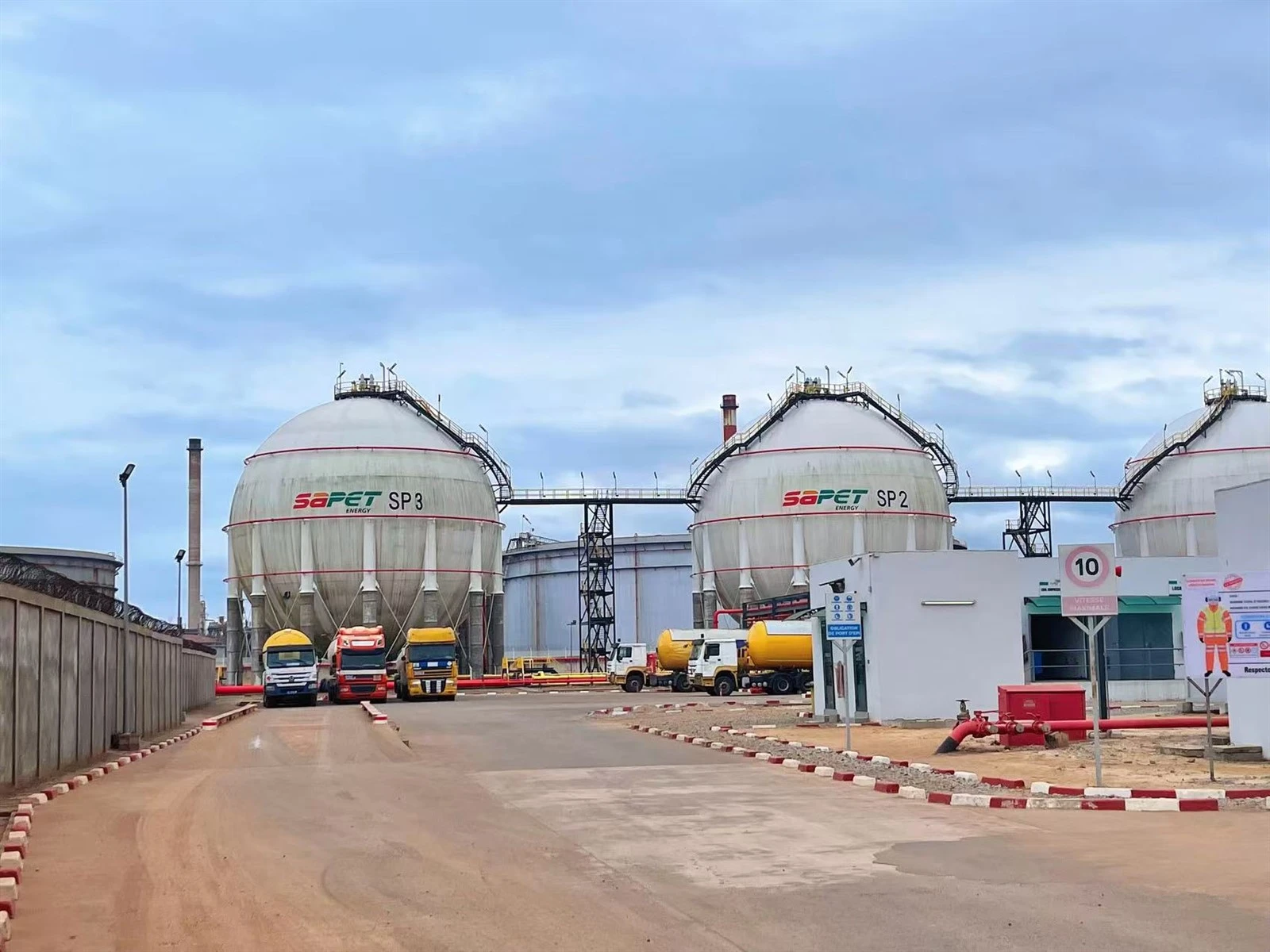 LPG Gas Filling Station
